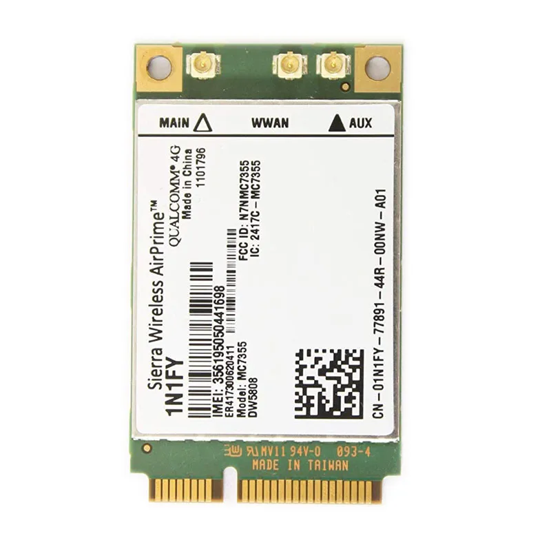 Sierra Wireless Airprime MC7355 Mini PCIe LTE/HSPA + GPS