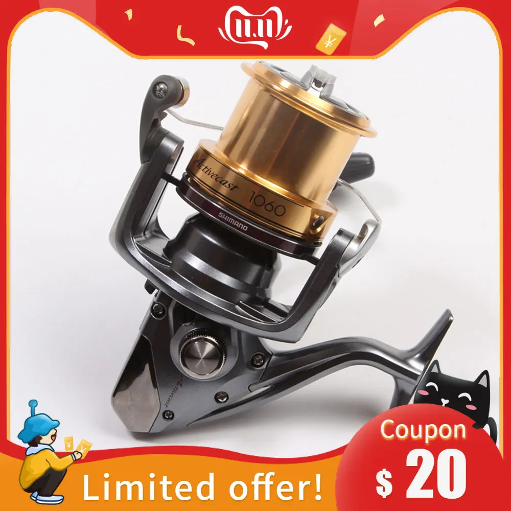 

JAPAN NEW BRAND ACTIVECAST 1060/1080/1120 SURF CASTING REEL LONG CASTING REEL SPINNING REEL SHALLOW SPOOL