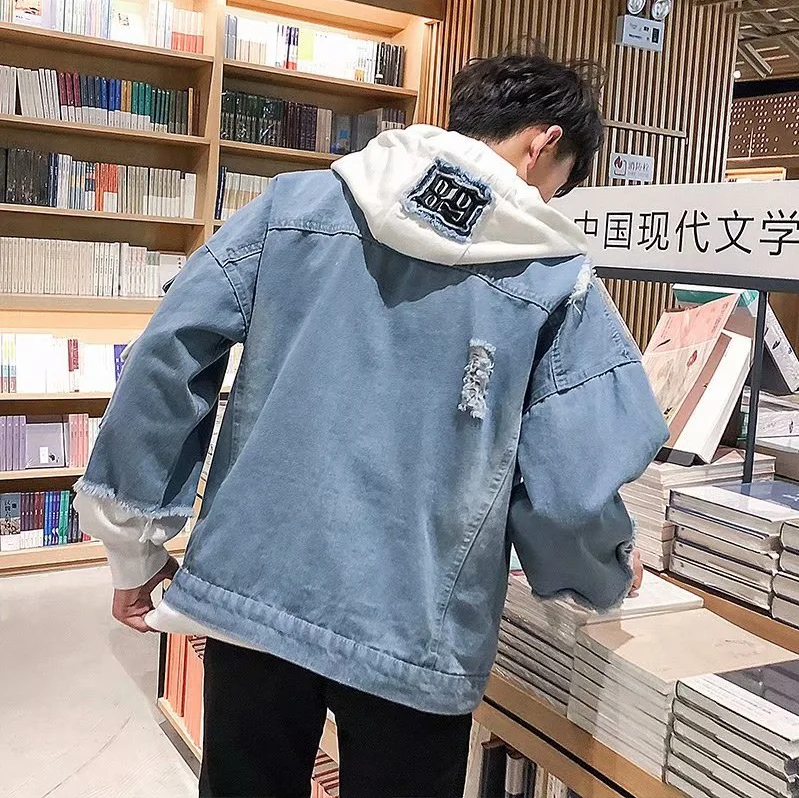 Fashion Xxxtentacion Denim Jacket Fake 