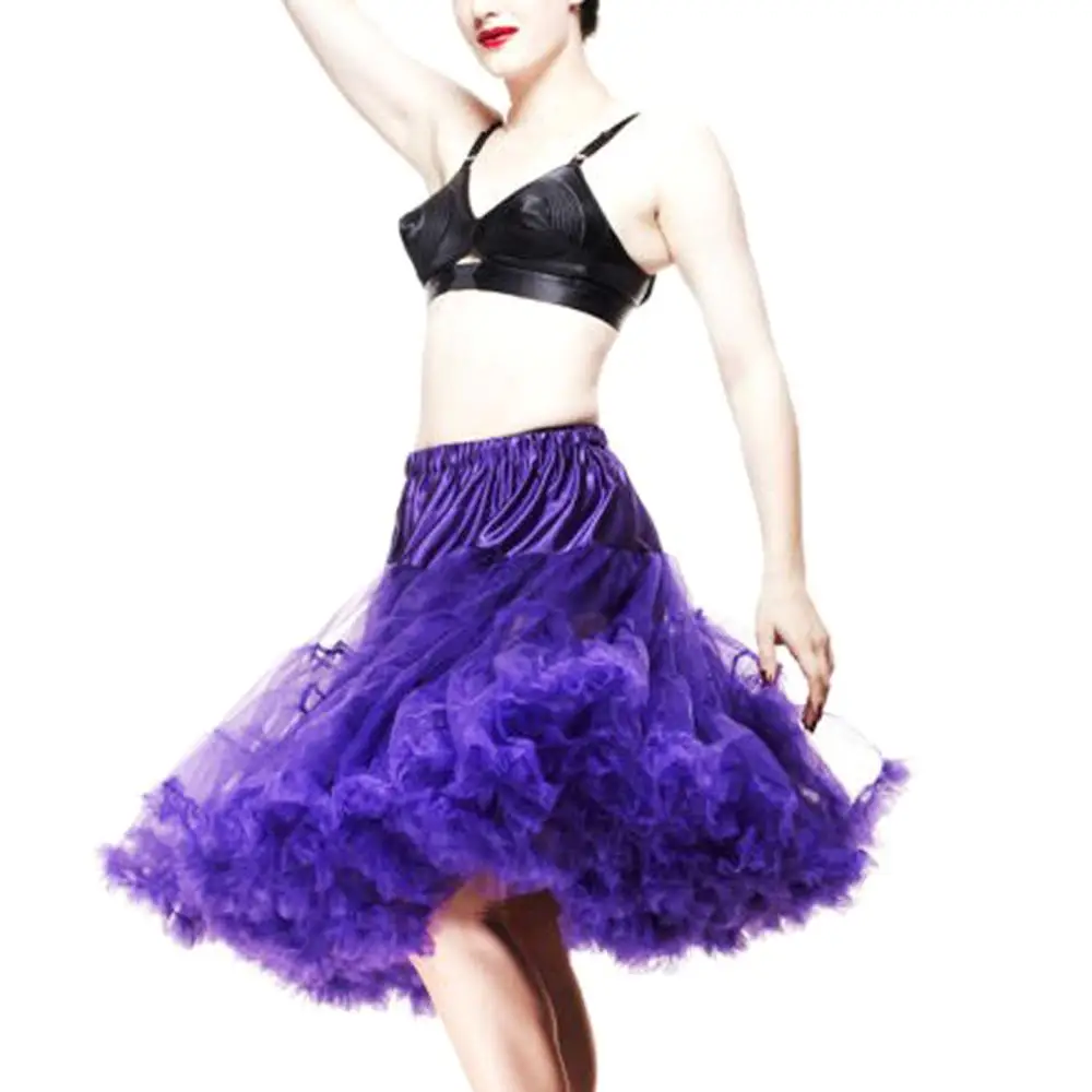 

Lolita Cosplay Petticoats Women Girls Puffy Tutu Skirt Layered Tulle Ballet Dance A-Line Pettiskirts Underskirt