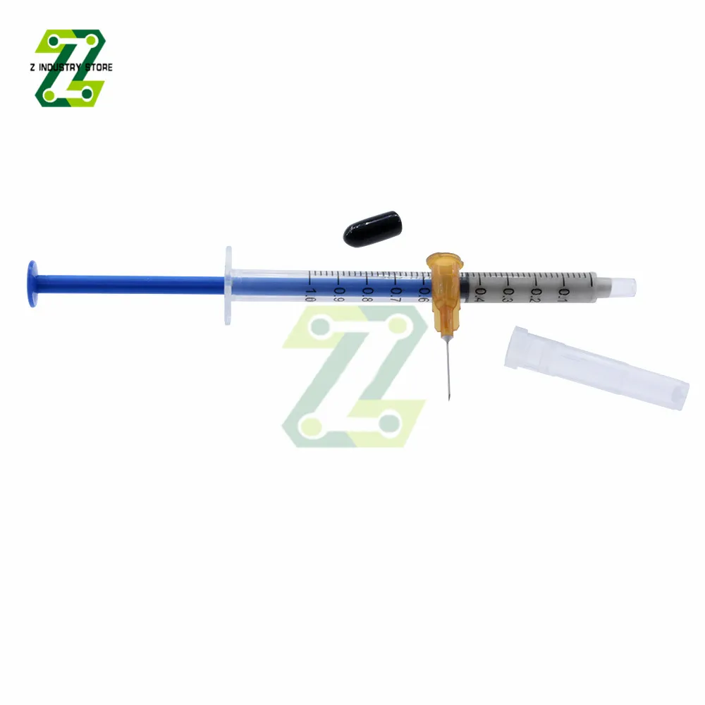 0.2/0.25/0.3/0.4/0.5/0.7/1 ml Silver Conductive Glue Wire Electrically Paste Adhesive Paint PCB Repair Needle electrical repair liquid