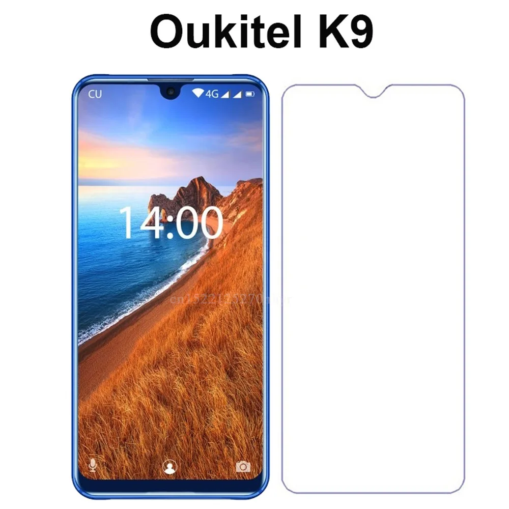 

9H Protective Tempered Glass for Oukitel K9 7.12" GLASS Screen Protector Mobile Phone Front Film For Oukitel K9 Case Glass Cover