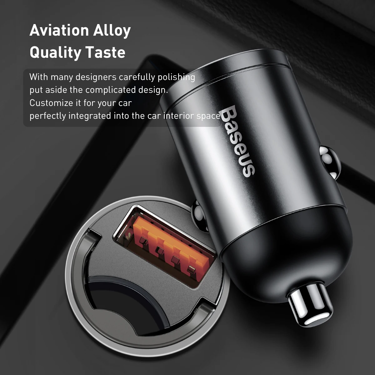 Автомобильное зарядное устройство Baseus Quick Charge 4 0 3 USB C для Xiaomi mi9 Huawei P30 Pro QC4.0 QC3.0 QC 5A