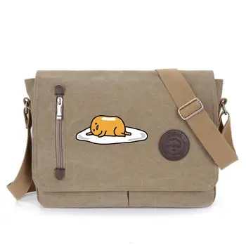 

anime Gudetama shoulder bag student bookbag Messenger Bags Teens Crossbodybag Women Travel Shoulder Bags