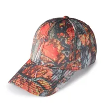 1 шт. Кепки Для женщин Для мужчин печати угла краев листья ситец из полиэстера Шапки рыболовные беговые кроссовки nikeeinglys теннис; бейсбол спортивная одежда