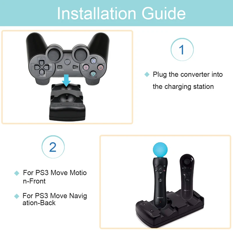 sony ps3 charging station