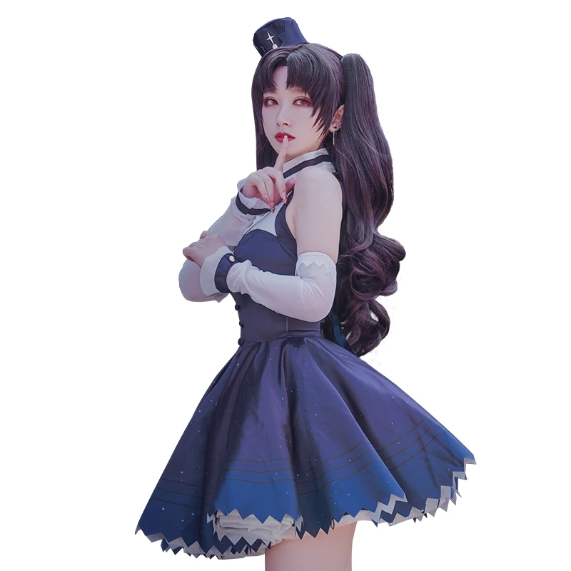 FGO Fate/Grand заказ костюм для косплея любимой девушки из Луны и рака Ishtar платье лолиты
