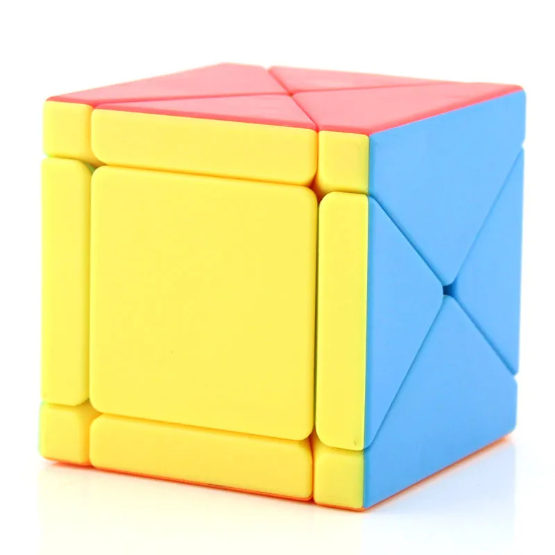 Moyu X Cube X-cube 3x3x3 куб, Магическая головоломка, косая, магический куб, классное образование, антистресс, развивающие игрушки для детей - Цвет: Stickerless