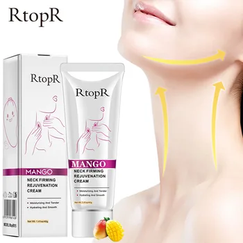 RtopR Neck CreamNeck Firming Rejuvenation Cream Anti aging Anti Wrinkle Whitening Neck Serum Remove Neck