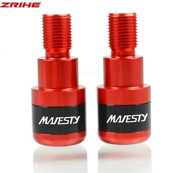 

FOR YAMAHA Majesty 400 2004-2011 Motorcycle Handle Bar Hand Grips Caps End Plugs Motorbike Counterweight grip handlebar Ends