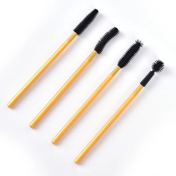 

10pcs/lot Silicone Makeup Eyelash Brush Comb Mascara Wands Eye Lashes Extension Tool Eyebrow Brush Make Up Tools