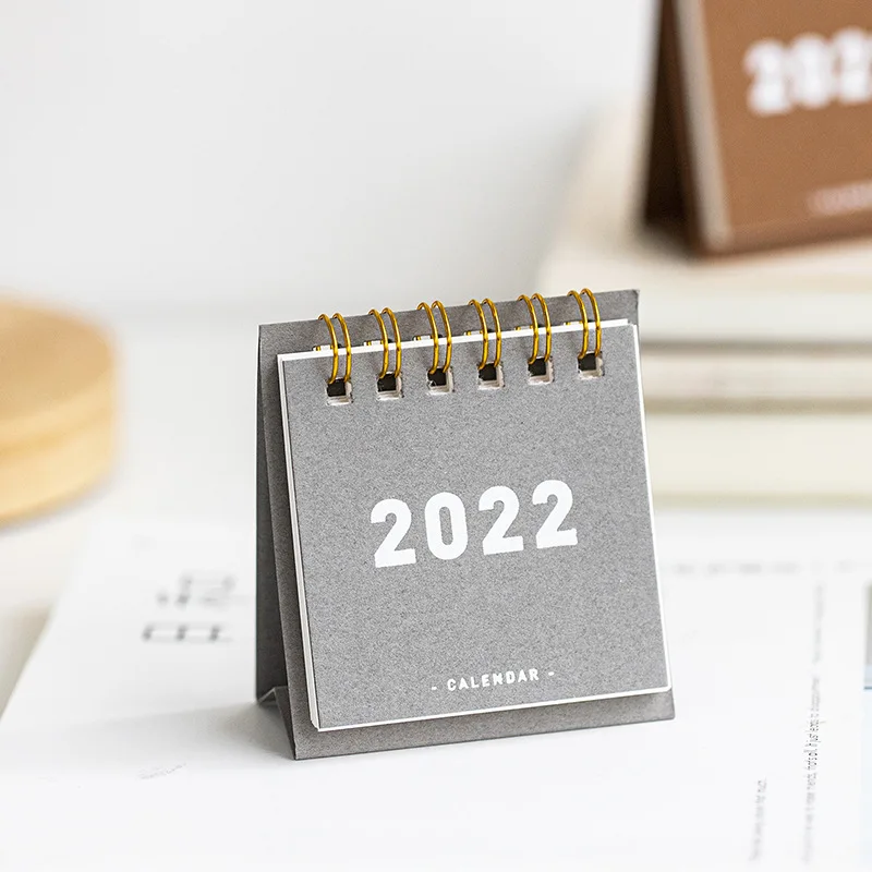 Njcu Calendar 2022 2022 New Calendar Simple Mini Calendar Desk Vertical Paper Multifunction  Storage Box Timetable Plan Notebook Office Supplies|Calendar| - Aliexpress