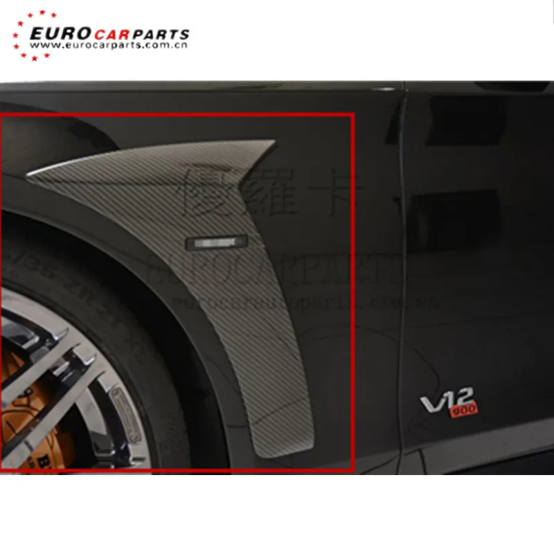 S класс w222 углеродный finber fender addon подходит для s63 S65 воспроизводимый B Стиль