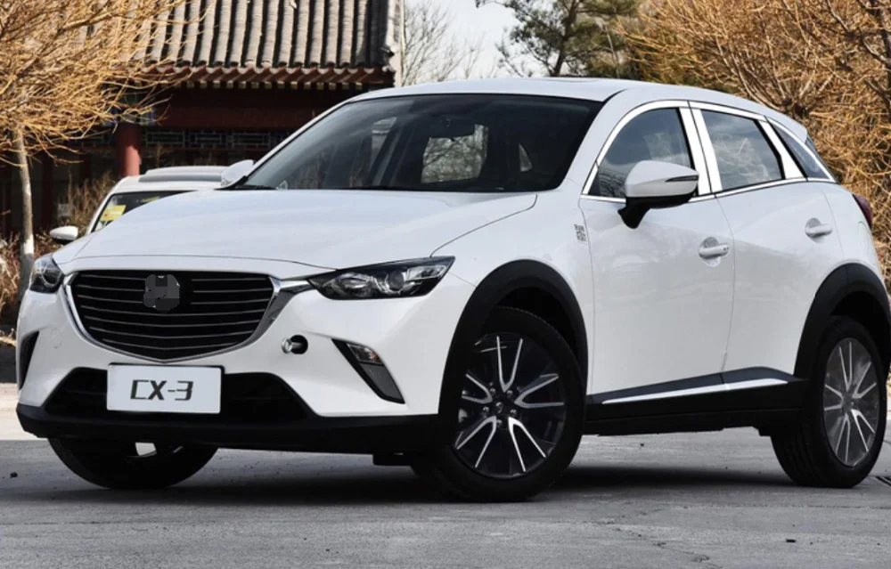 Нержавеющая сталь окна автомобиля Планки для mazda CX-3