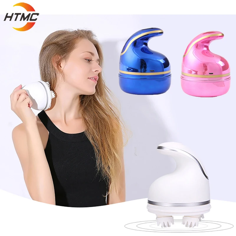 

Cervical vertebra Head massager multi-function usb electric pet cat paw 3D scalp massage instrument can be full body Charging
