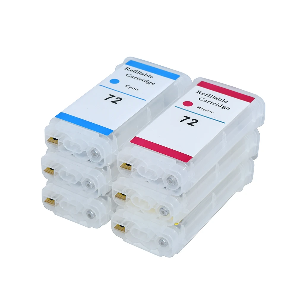 130ml Refill Ink Cartridge With ARC For HP 72 for HP Designjet T610 T620 T770 T790 T795 T1100 T1120 T1200 T1300 T2300 Printers - 3