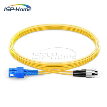 

5pcs/bag 5m SC/UPC-FC/UPC Duplex 2.0mm Single Mode Fiber Optic Patch Cord, SC-FC Fiber Cable