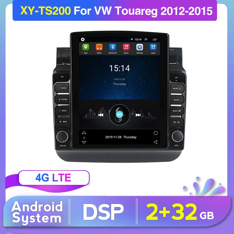 Мультимедийная система DSP для VW/Volkswagen Touareg мультимедийная на Android 9 7 с GPS Wi-Fi 4G сетью