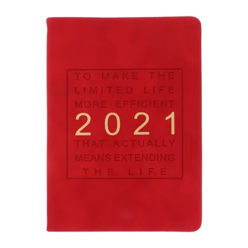 

1Pc Creative Durable Portable Simple Useful Daily Planner Calendar Notebook Schedule Book