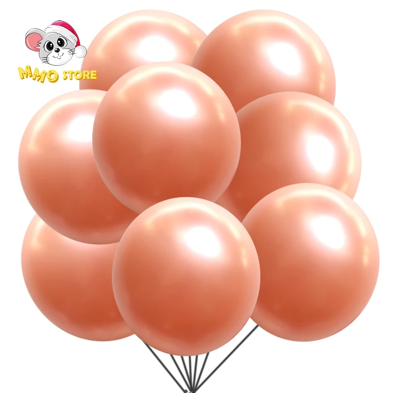 

30pcs Rose Gold Balloons 5/10/12inch Latex Balloon Wholesale Baby Shower Globos Wedding Decor Birthday Party Decoration Supplies