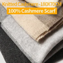Natural Cashmere Scarf Luxury Winter Warm Scarf Women Thicken Long Scarves Female Cashmere Wrap Pashmina Plaid Scarf