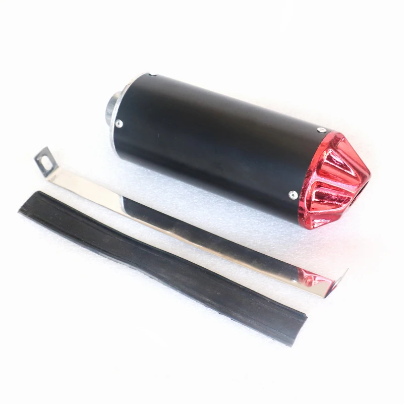 

Hot 28mm Universal motorcycle Muffler Pipe Motorcycle Scooter Exhaust Modified Muffler Pipe for Bike Motocross Exhaust Parts
