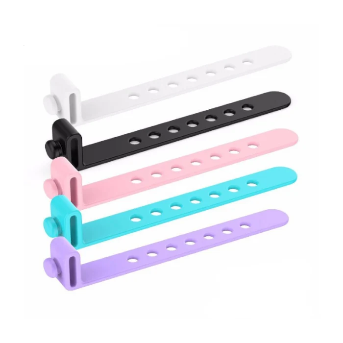 5 шт. силиконовый usb-кабель держатель для наушников кабель для зарядки и передачи данных Шнур Органайзер ремешок OUJ99