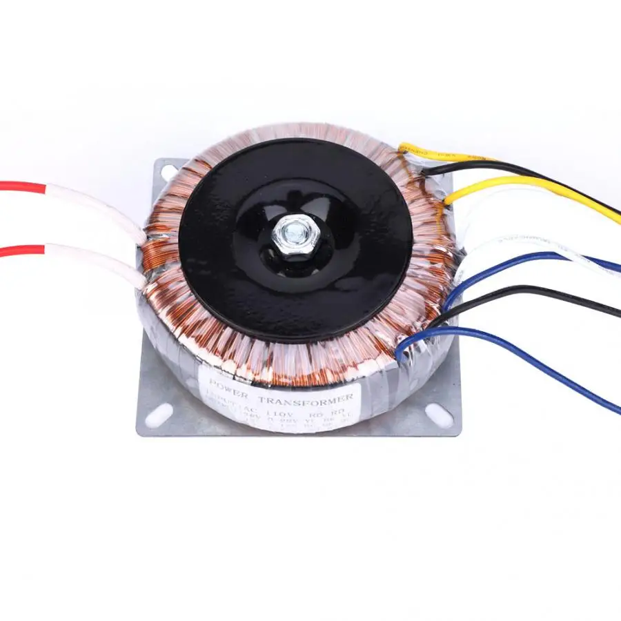 AC 110V к двойному AC 12V 28V Одиночный 12V Кольцевой трансформатор для преусилителя тон платы 200W