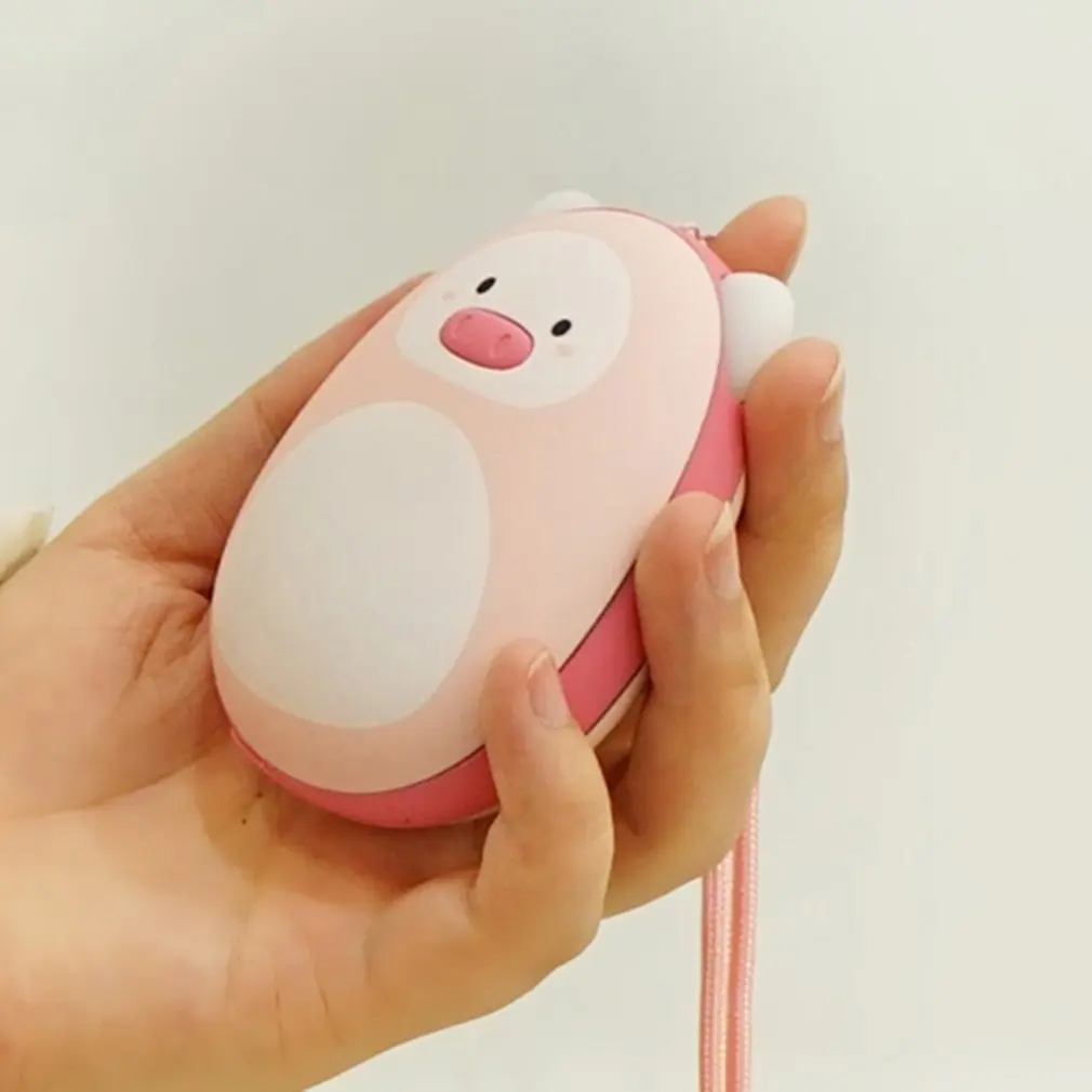 Мультфильм ручной сокровище теплая зарядка USB милый мини портативный ручной подогреватель инструмент