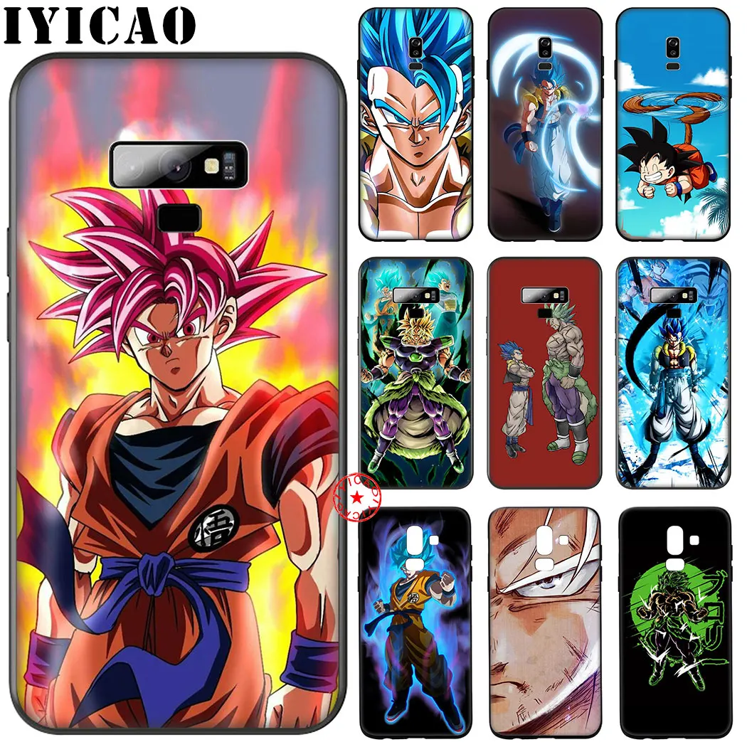 Черный мягкий силиконовый чехол dragon ball для samsung Galaxy A70S A20E A2 J4 J6 Core Plus Prime J7 Duo J8 TPU |