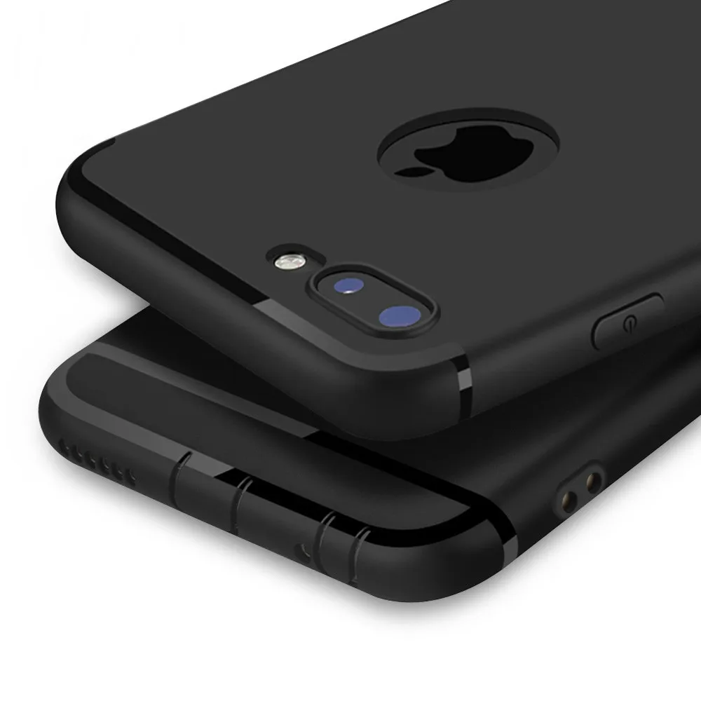 Back Matte Soft Silicon Cover Case for iPhone X Cases 8 7 6s 6 Plus 5 5S 5SE Candy Colors Full Iphone Phone Fundas | Мобильные