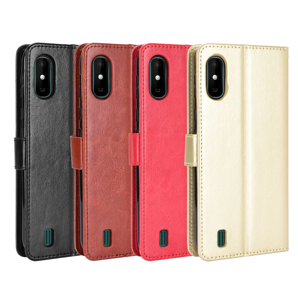 Case classic Flip Luxury PU Leather Phone Case For Wiko Y81 Y 81 WikoY81 Cover 6.2 inch