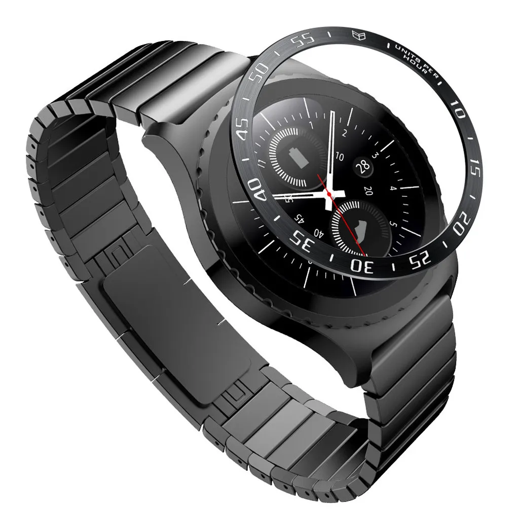 

For Samsung Gear S2 SM-R732 Classic Sport Galaxy 42mm Bezel Ring Styling Case Adhesive Cover Protection Ringke Bezel