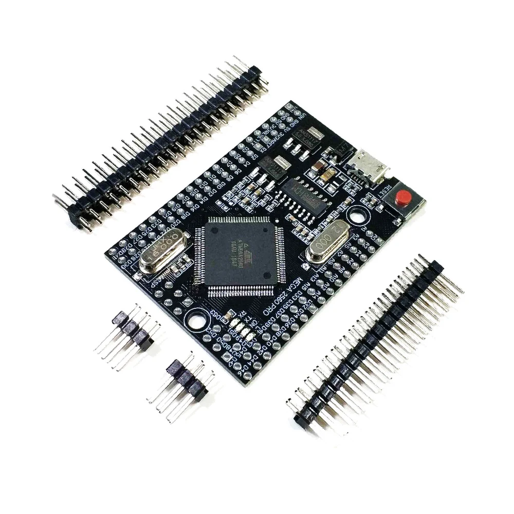 Mega 2560 PRO MINI 5V (встроенный) CH340G ATmega2560-16AU с штыревыми разъемами совместимыми arduino |