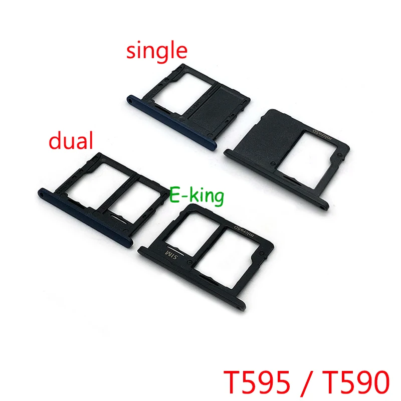 10 шт. для Samsung Galaxy Tab T285 A2 T595 T590 SM-T595C SM-T590C лоток-держатель сим-карты держатель