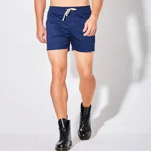 Pantalones cortos informales de verano para hombre, ropa de deporte para correr, Fitness, baloncesto, talla grande, 100% algodón, cómodos, Rosa Suave