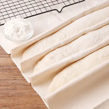 

Thick Linen Fermented Cloth Baking Mat Baking Pastry Kitchen Tools Proofing Cloth