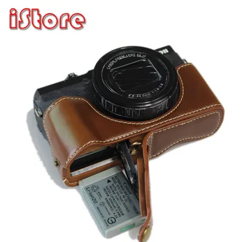 

PROTECTOR For Canon PowerShot G5 X Mark II G5XM2 PU Artificial leather Material Camera Base Fuselage protection Shell