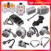 Technic parts Motor multi power functions 8293 8883 tool servo train motor PF model sets building blocks Compatible All Brands ► Photo 1/6