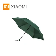 XIAOMI MIJIA Солнечный зонт портативный пять раз негабаритный зонтик Солнцезащитный ветрозащитный УФ Дождь алюминиевый мужской женский пляжный зонт