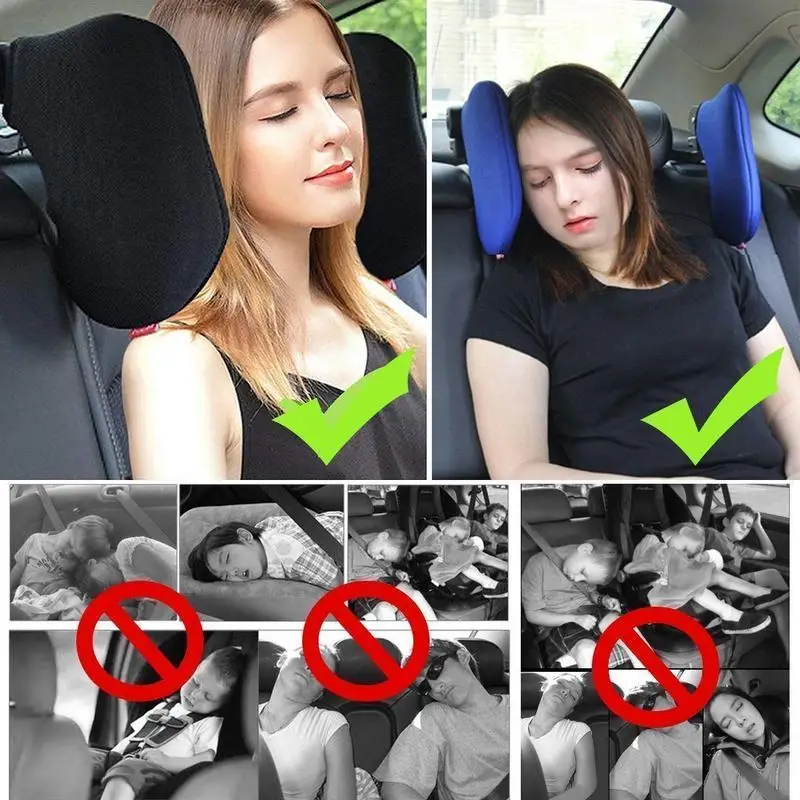 Adjustable автомобильное сиденье подголовник подушка для головы Поддержка Отдых, сон подушка для детей и взрослых