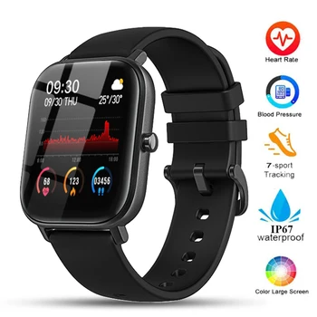 

2020 New P8 1.4 inch Smart Watch Men Full Touch Fitness Tracker Blood Pressure Smart Clock Women GTS Smartwatch
