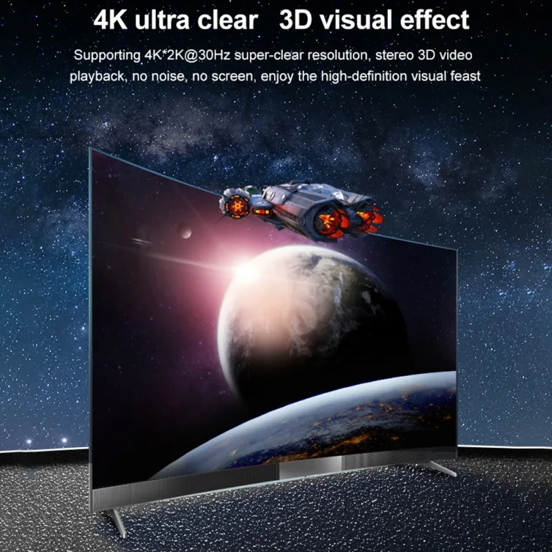 1 в 4 Full HD HDMI Сплиттер 4 порта концентратор повторитель адаптера усилитель видео адаптер концентратор