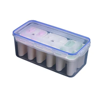 

Popsicle Molds Set Ice Pop Maker Home Reusable Popsicle Box with Lid and Stick Popsicle Molds