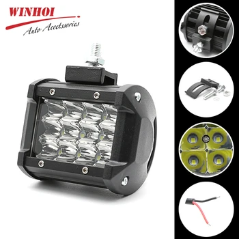 

Led Work Lights Tractor 12V 18W Waterproof Truck SUV ATV Spot Flood Combo Offroad Driving Light Car Motorcycle Work Light 6000K