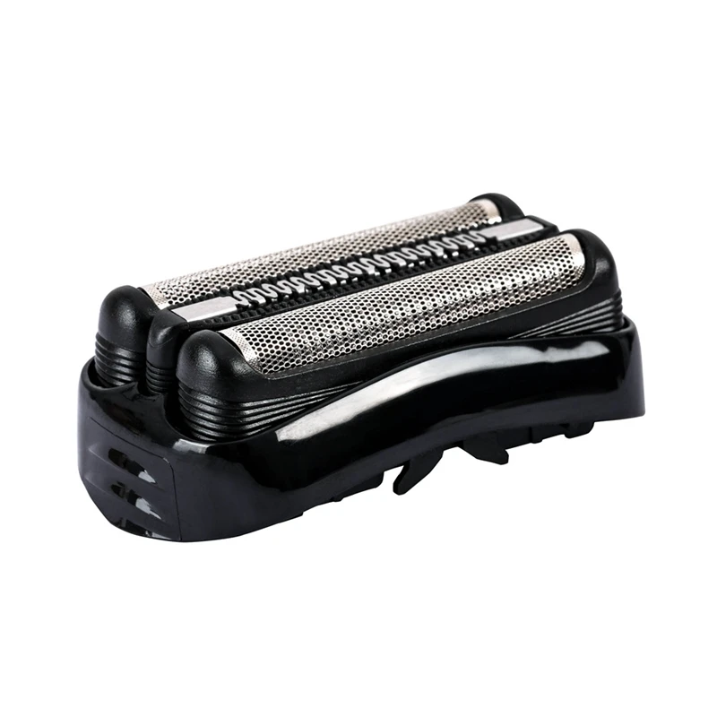 For Braun Series 3 21B Electric Shaver Head Replacement - Black -  Compatible with Series 3 Shavers