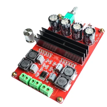 

TPA3116D2 2x100W 2 Channel Digital Amplifier Audio Board 12-24V DIY Module DC Power Supply 2Channel High Power and Low Heat