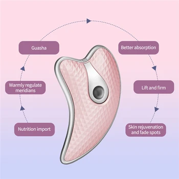 

Led Light Therapy Micro Currency Face Massger Wrinkles Removal Skin Face Slimming Body Guasha Massger Skin Lifting Beauty Care