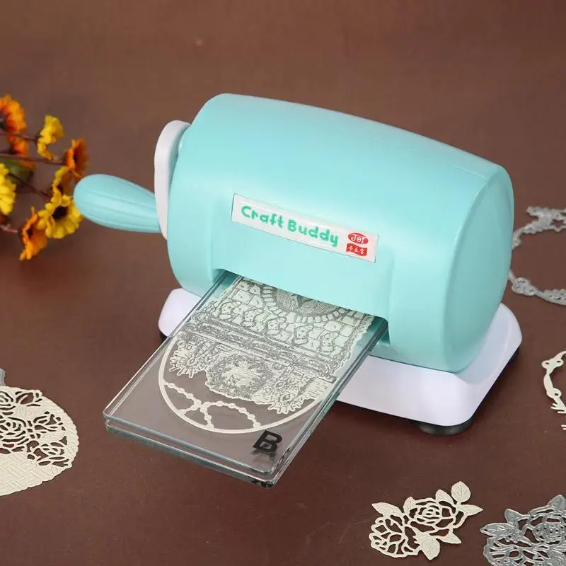 

Die-Cut Embossing Machines Scrapbooking Paper Die Cutter Dies Cutting Embossing Home DIY Card Making Craft Tool