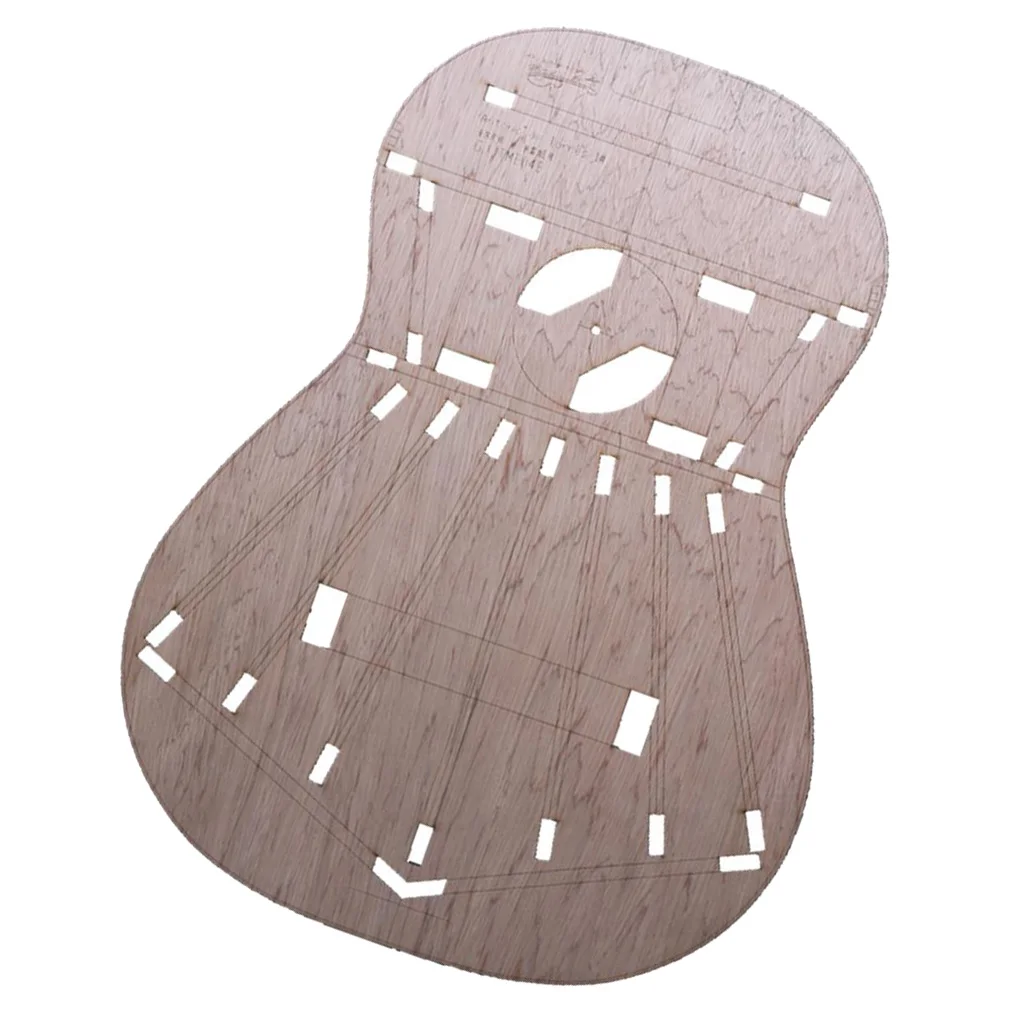 Классический шаблон макета гитары для Torres 1-здание гитары